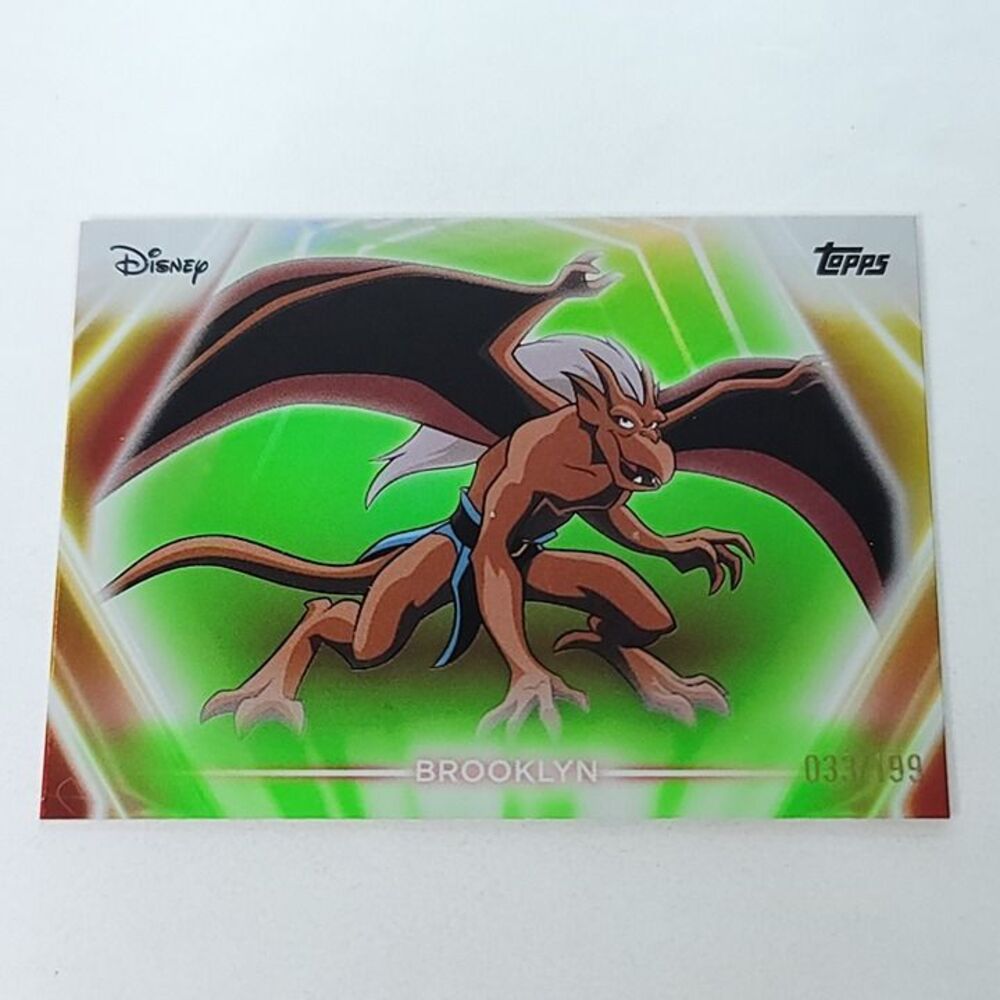 Brooklyn Topps 2026 Disney Neon Holo Parallel Refractor Limited 033/199